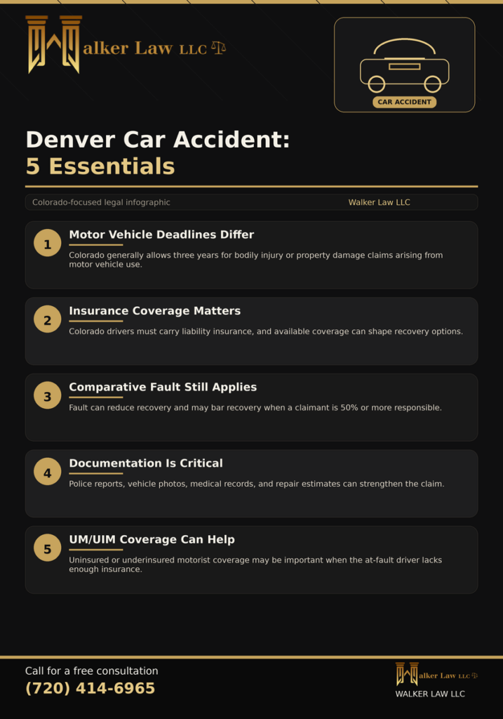 car accident attorney infographic