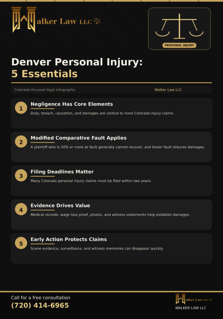personal injury attorney infographic